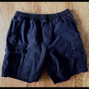 Weekday Men’s Cargo Shorts Black
